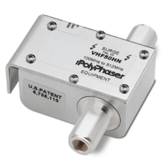 RFI VHF50HN - PolyPhaser Surge Protector - 100MHz - 512MHz