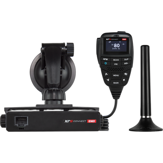 GME XRS-330CP UHFCB Super Compact Mobile Radio Portable Pack