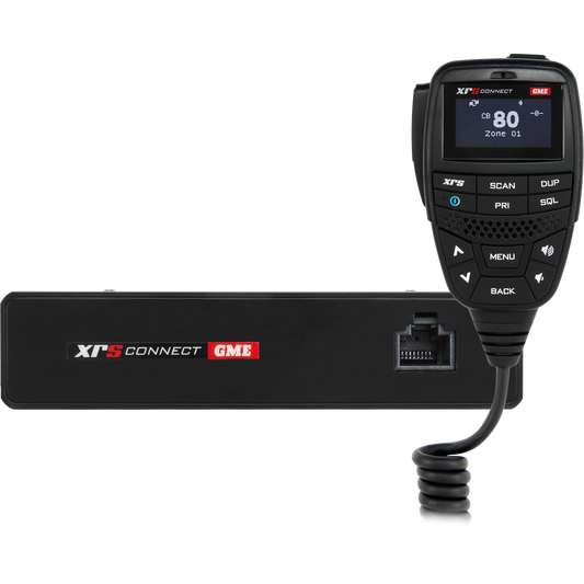 GME XRS-370C UHFCB Compact Mobile Radio - OLED Speaker Microphone