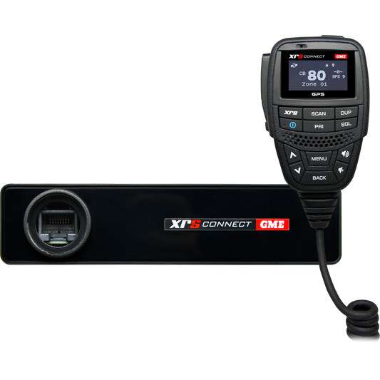 GME XRS-390C UHFCB Mobile Radio - OLED Speaker Microphone
