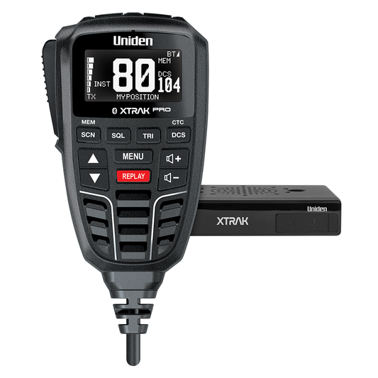Uniden XTRAK80 PRO UHFCB Mobile Radio with Bluetooth
