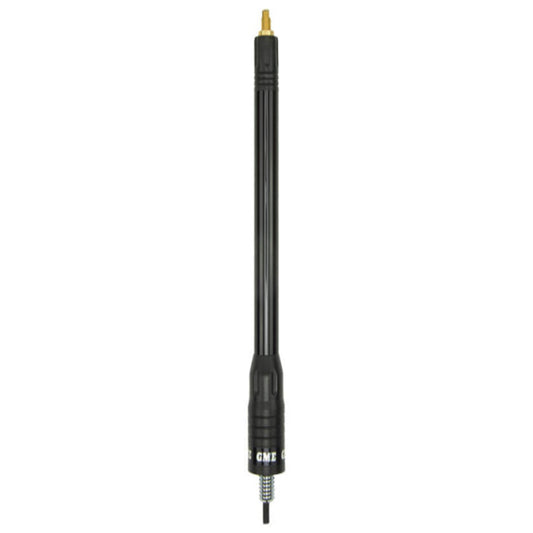 GME ABL017B UHF Mobile Elevated Feed Antenna Base with Lead & Plug - Black