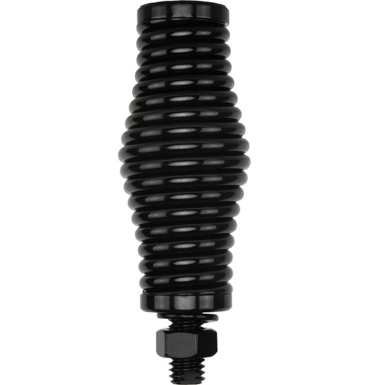 GME AS002BFUHF Medium Duty Black S/Steel Barrel Antenna Spring with Lead