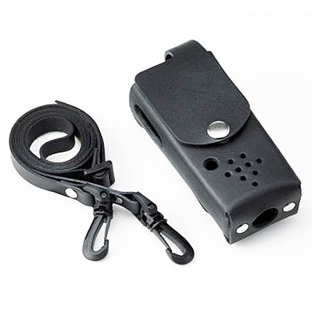 Entel CLC753 Heavy Duty Leather Carry Case & Strap - Belt loop