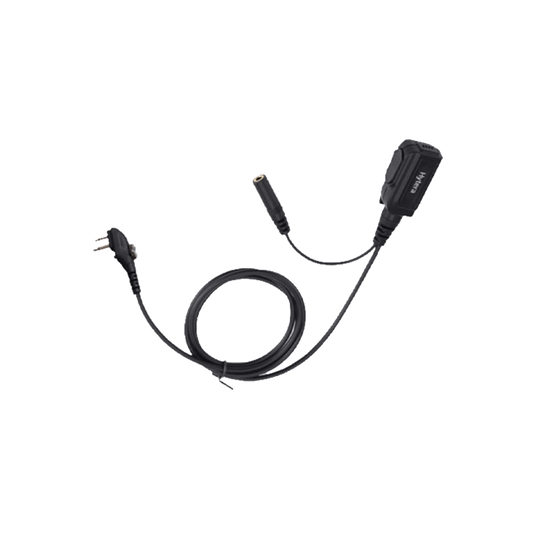 Hytera ACM-01 Single Wire Headset PTT/Mic Cable - Foxtrot Communications