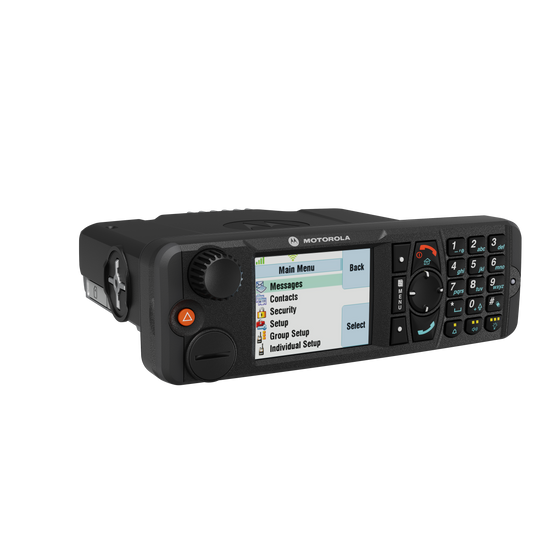 Motorola MXM600 TETRA UHF Mobile Transceiver - Dash Mount