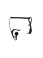 Tait Ear Hook Receive Only Earpiece - 3.5mm - Foxtrot Communications