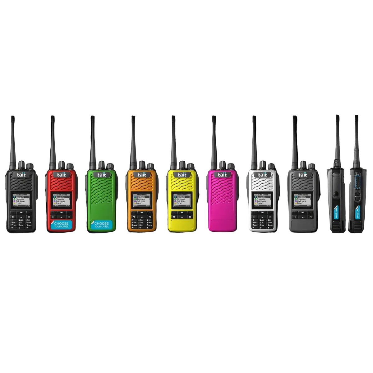 Tait TP3300/3350 DMR Portable Coloured Radio Covers - Customer Fitted